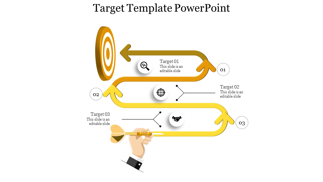 Target Template PowerPoint and  Google Slides Themes